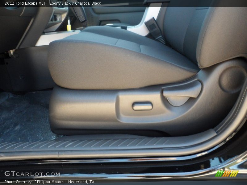 Ebony Black / Charcoal Black 2012 Ford Escape XLT