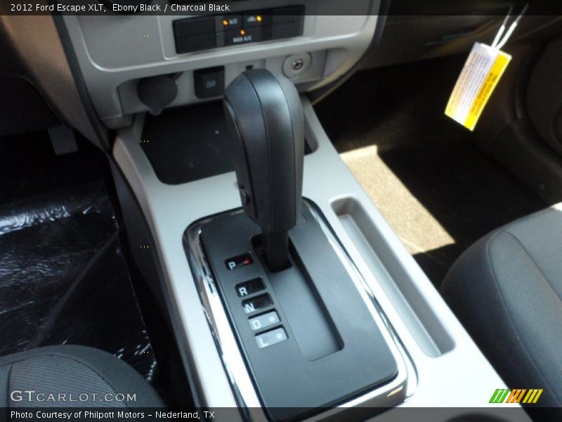 Ebony Black / Charcoal Black 2012 Ford Escape XLT