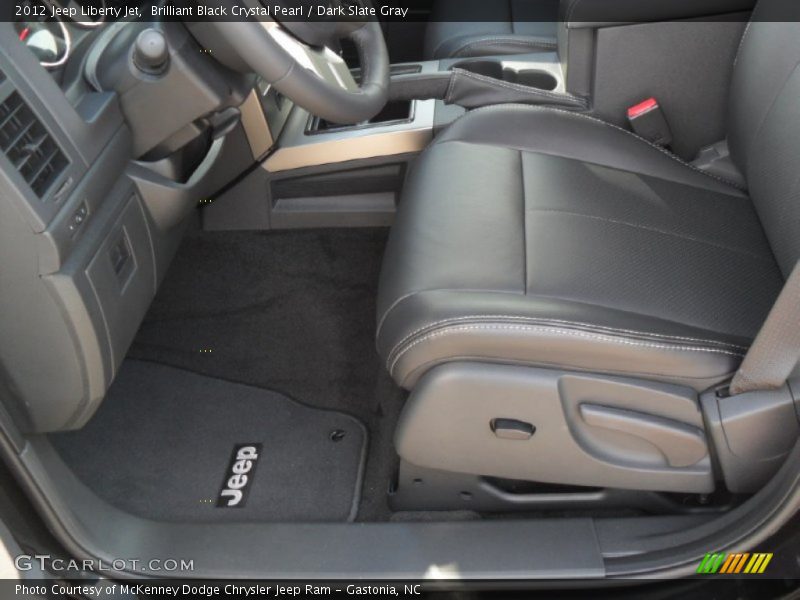  2012 Liberty Jet Dark Slate Gray Interior