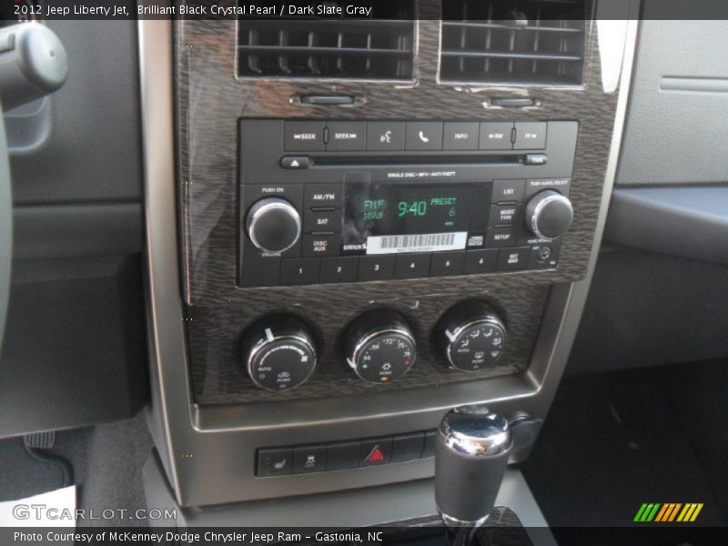 Controls of 2012 Liberty Jet