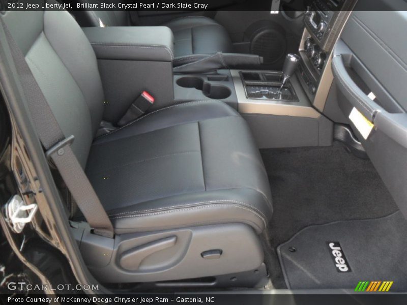  2012 Liberty Jet Dark Slate Gray Interior