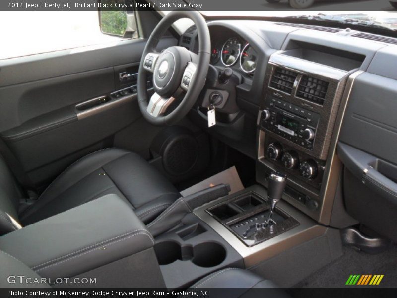  2012 Liberty Jet Dark Slate Gray Interior
