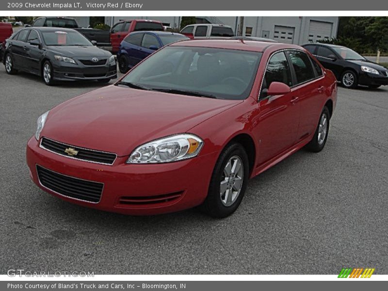Victory Red / Ebony 2009 Chevrolet Impala LT