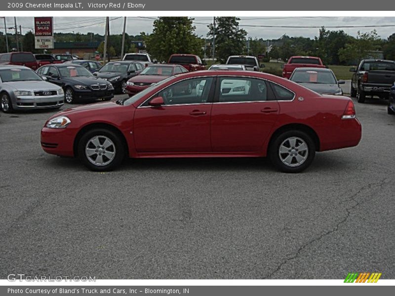 Victory Red / Ebony 2009 Chevrolet Impala LT