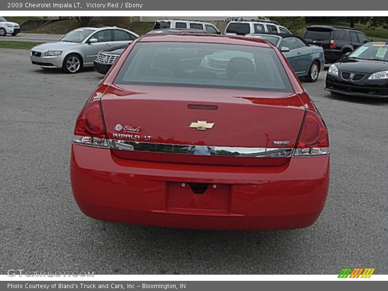 Victory Red / Ebony 2009 Chevrolet Impala LT