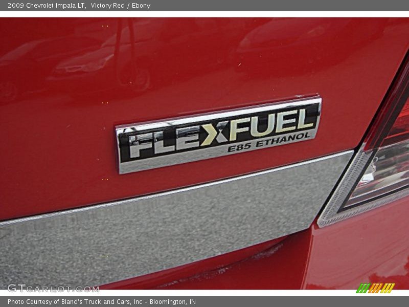 Victory Red / Ebony 2009 Chevrolet Impala LT