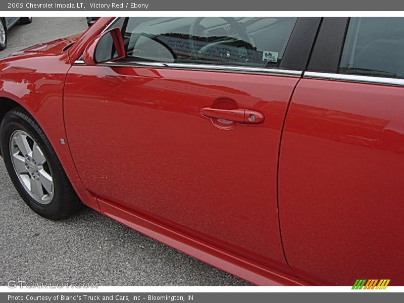 Victory Red / Ebony 2009 Chevrolet Impala LT