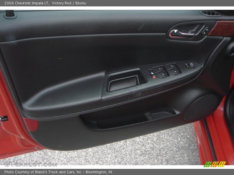 Victory Red / Ebony 2009 Chevrolet Impala LT
