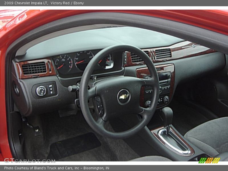 Victory Red / Ebony 2009 Chevrolet Impala LT