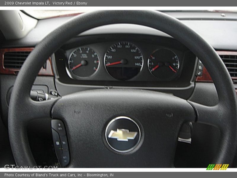Victory Red / Ebony 2009 Chevrolet Impala LT