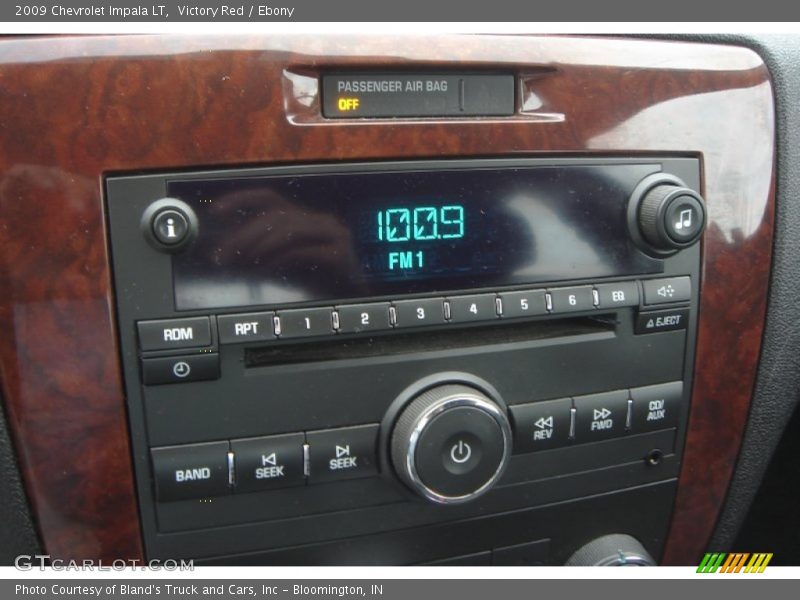 Victory Red / Ebony 2009 Chevrolet Impala LT