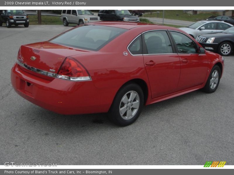 Victory Red / Ebony 2009 Chevrolet Impala LT