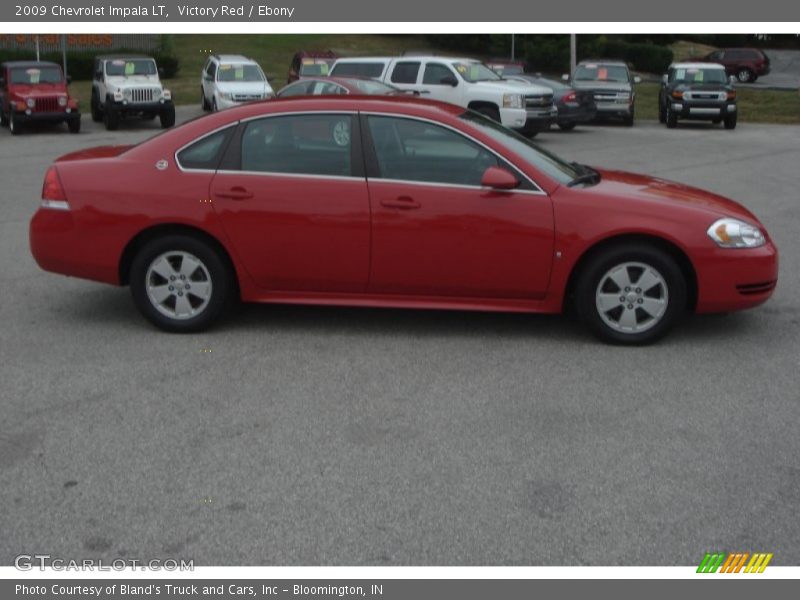 Victory Red / Ebony 2009 Chevrolet Impala LT