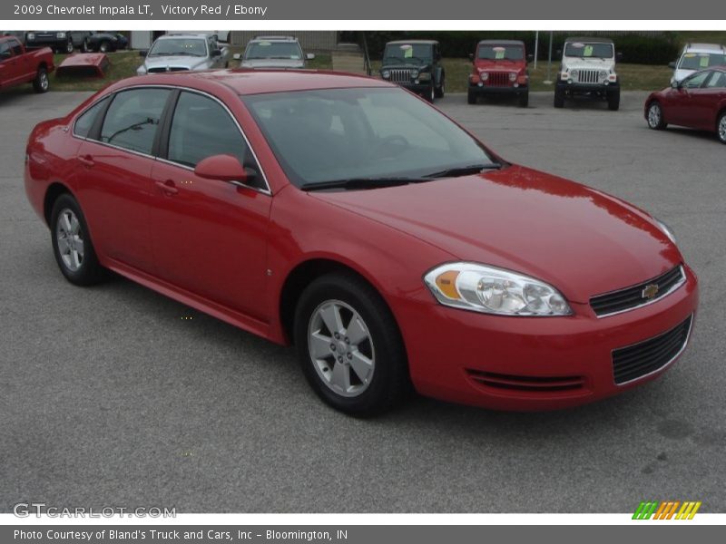 Victory Red / Ebony 2009 Chevrolet Impala LT