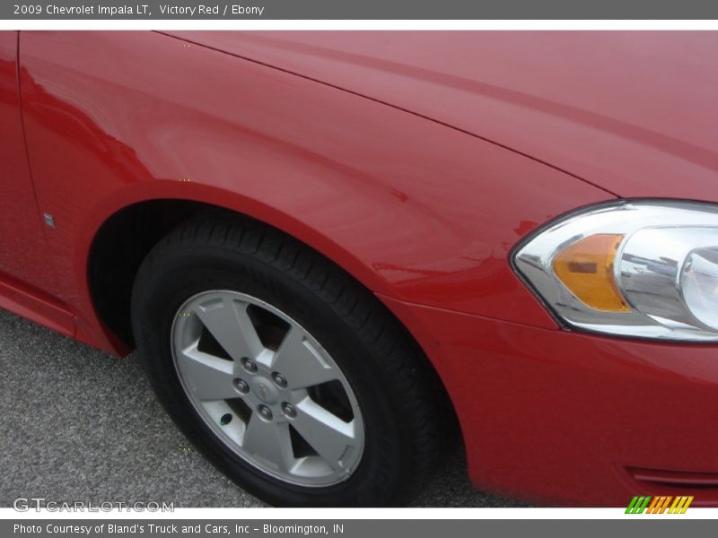Victory Red / Ebony 2009 Chevrolet Impala LT