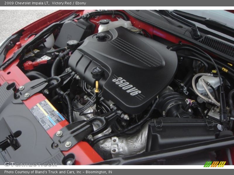 Victory Red / Ebony 2009 Chevrolet Impala LT
