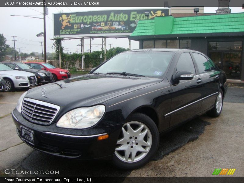Black / Charcoal 2003 Mercedes-Benz S 430 Sedan