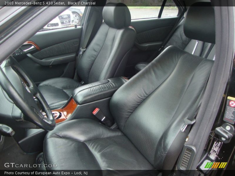 Black / Charcoal 2003 Mercedes-Benz S 430 Sedan