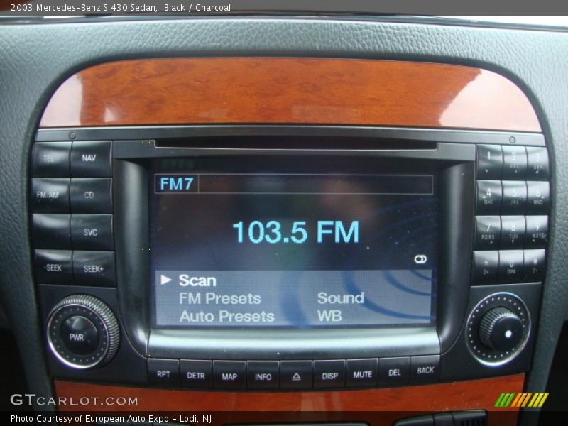 Black / Charcoal 2003 Mercedes-Benz S 430 Sedan
