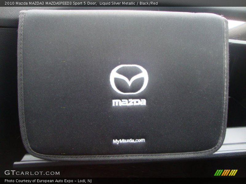 Liquid Silver Metallic / Black/Red 2010 Mazda MAZDA3 MAZDASPEED3 Sport 5 Door