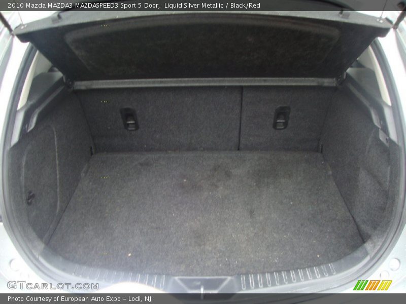 Liquid Silver Metallic / Black/Red 2010 Mazda MAZDA3 MAZDASPEED3 Sport 5 Door