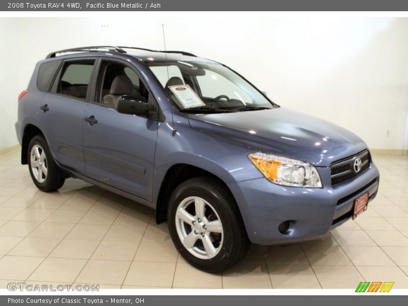 Pacific Blue Metallic / Ash 2008 Toyota RAV4 4WD