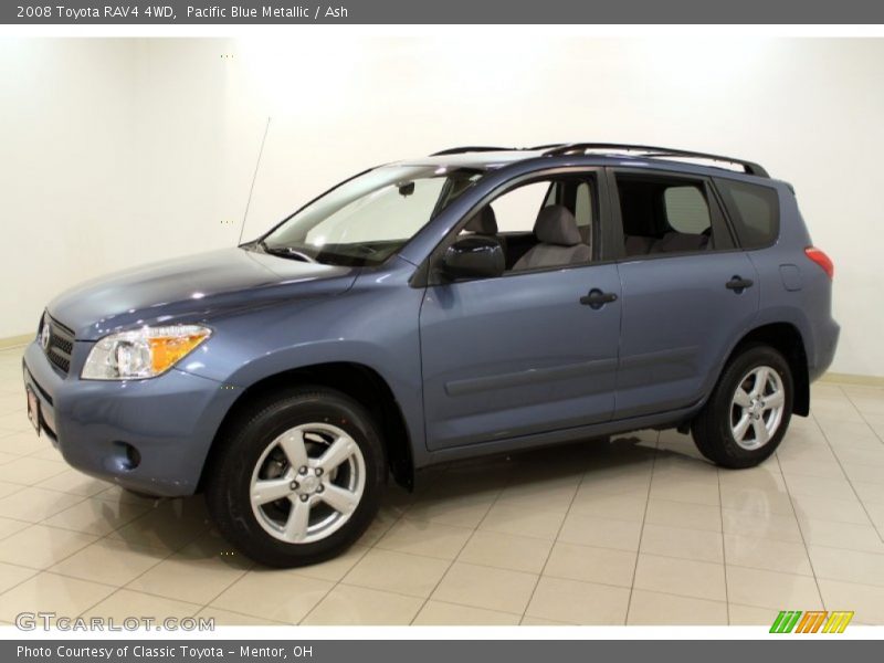 Pacific Blue Metallic / Ash 2008 Toyota RAV4 4WD