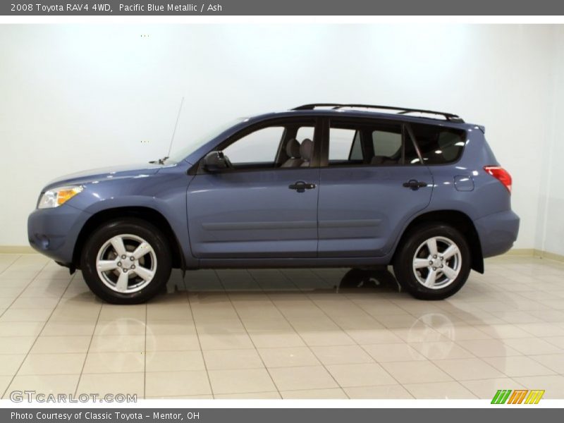 Pacific Blue Metallic / Ash 2008 Toyota RAV4 4WD