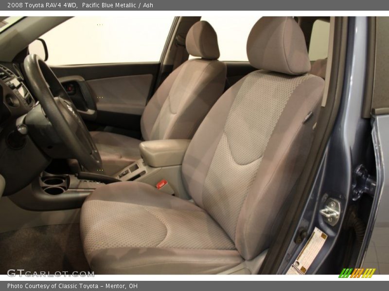 Pacific Blue Metallic / Ash 2008 Toyota RAV4 4WD