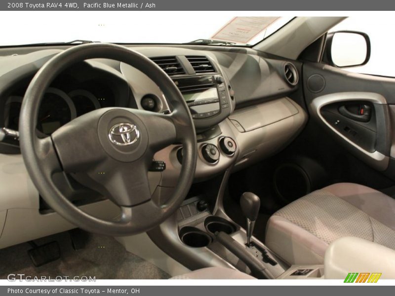 Pacific Blue Metallic / Ash 2008 Toyota RAV4 4WD
