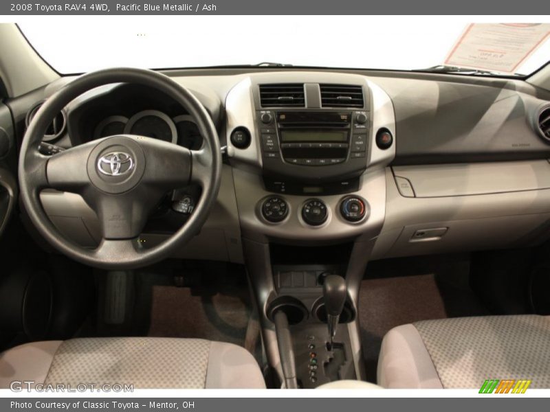 Pacific Blue Metallic / Ash 2008 Toyota RAV4 4WD