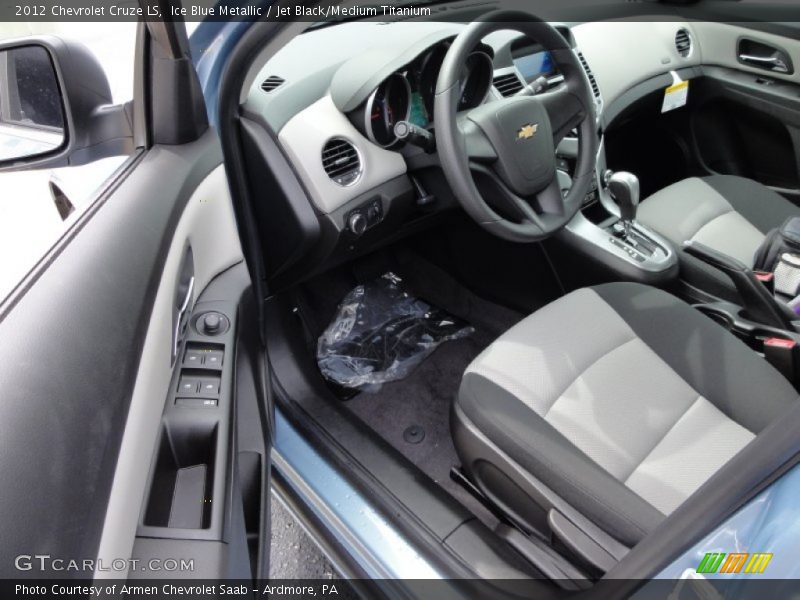  2012 Cruze LS Jet Black/Medium Titanium Interior