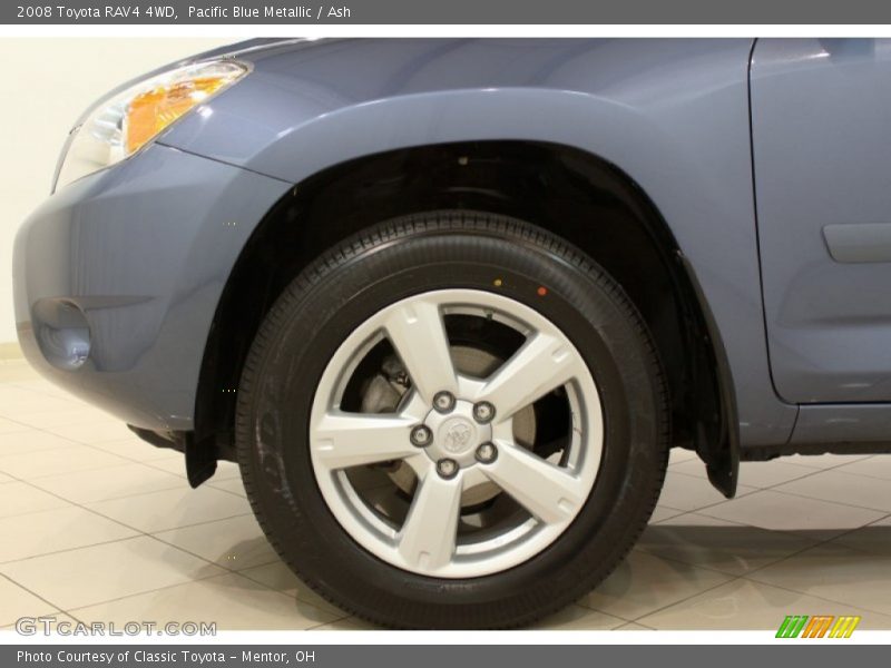 Pacific Blue Metallic / Ash 2008 Toyota RAV4 4WD