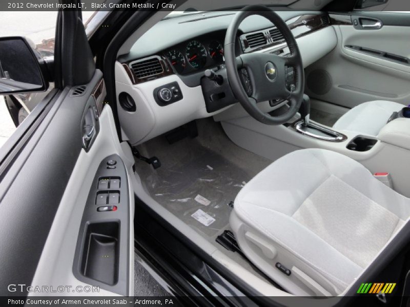Black Granite Metallic / Gray 2012 Chevrolet Impala LT