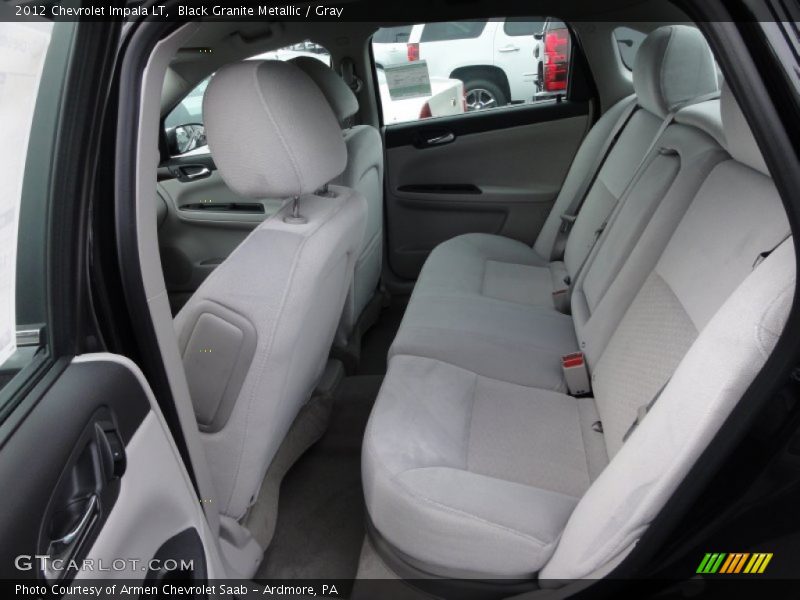Black Granite Metallic / Gray 2012 Chevrolet Impala LT