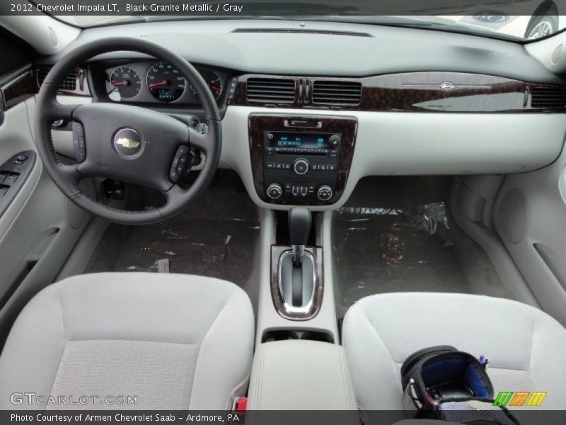 Black Granite Metallic / Gray 2012 Chevrolet Impala LT