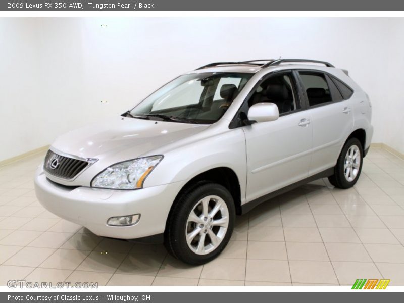 Tungsten Pearl / Black 2009 Lexus RX 350 AWD