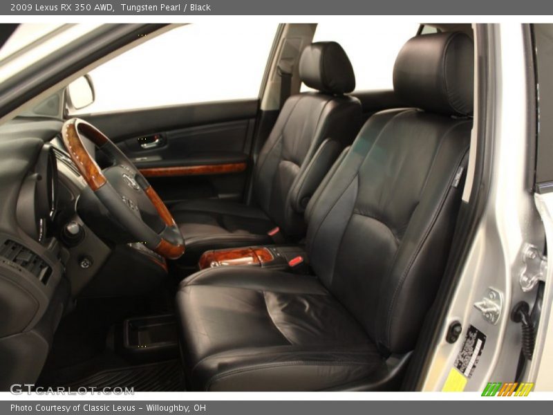 Tungsten Pearl / Black 2009 Lexus RX 350 AWD