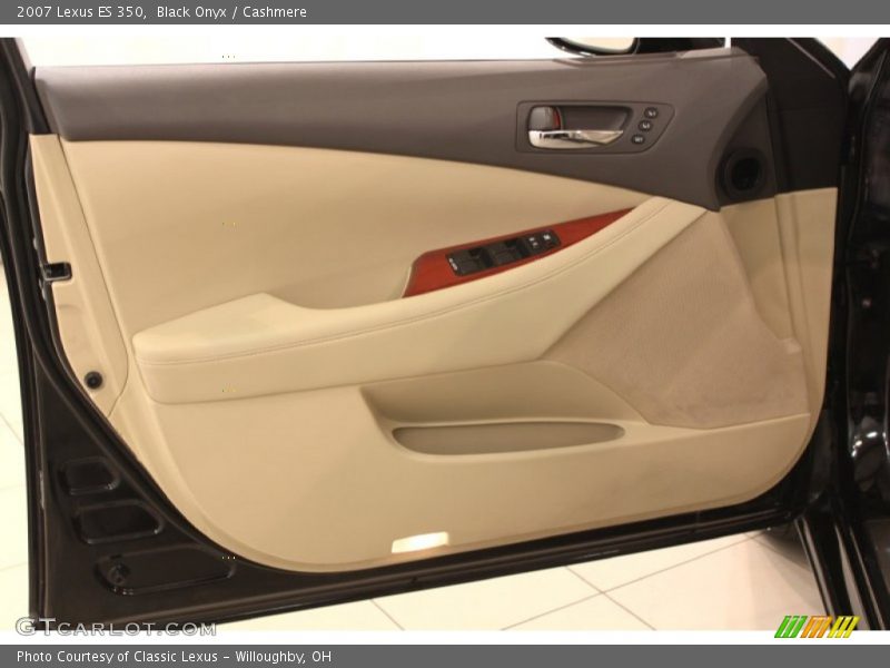 Black Onyx / Cashmere 2007 Lexus ES 350