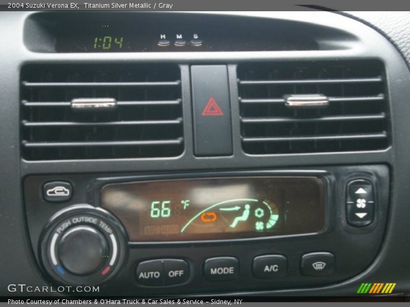 Titanium Silver Metallic / Gray 2004 Suzuki Verona EX
