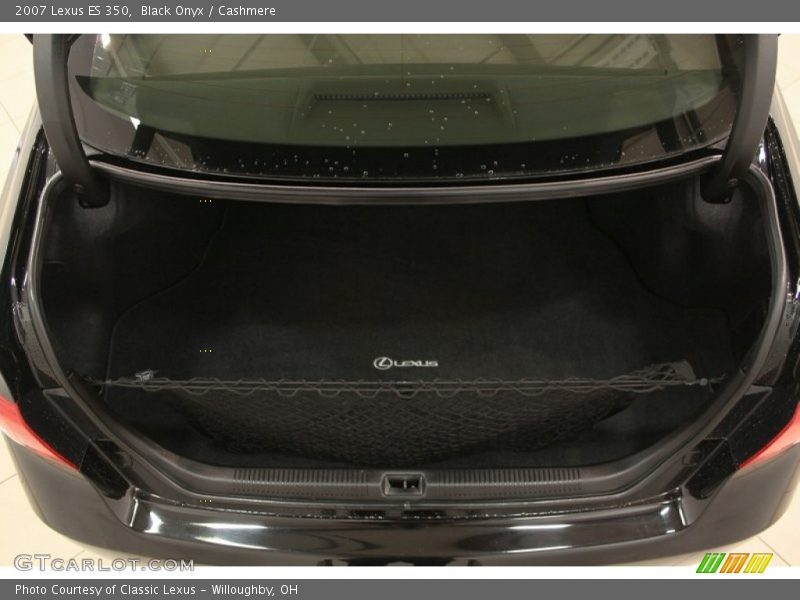Black Onyx / Cashmere 2007 Lexus ES 350