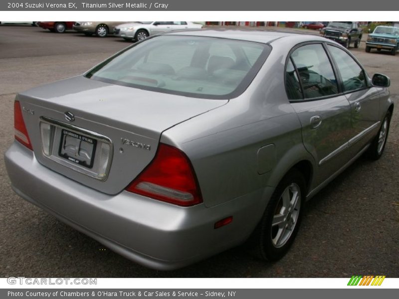 Titanium Silver Metallic / Gray 2004 Suzuki Verona EX