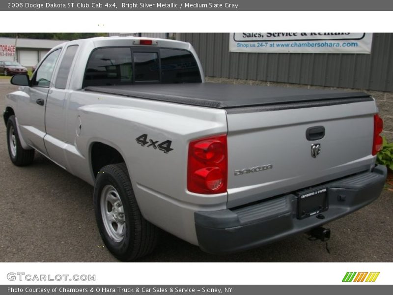 Bright Silver Metallic / Medium Slate Gray 2006 Dodge Dakota ST Club Cab 4x4