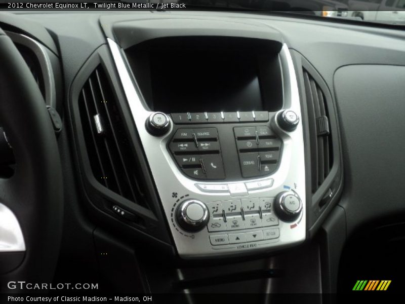 Controls of 2012 Equinox LT