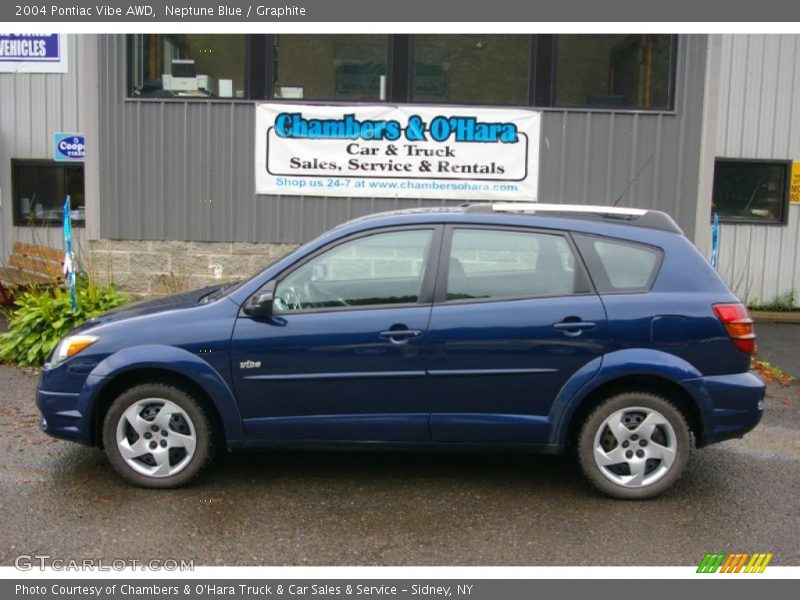 Neptune Blue / Graphite 2004 Pontiac Vibe AWD