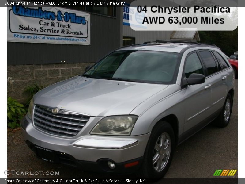 Bright Silver Metallic / Dark Slate Gray 2004 Chrysler Pacifica AWD