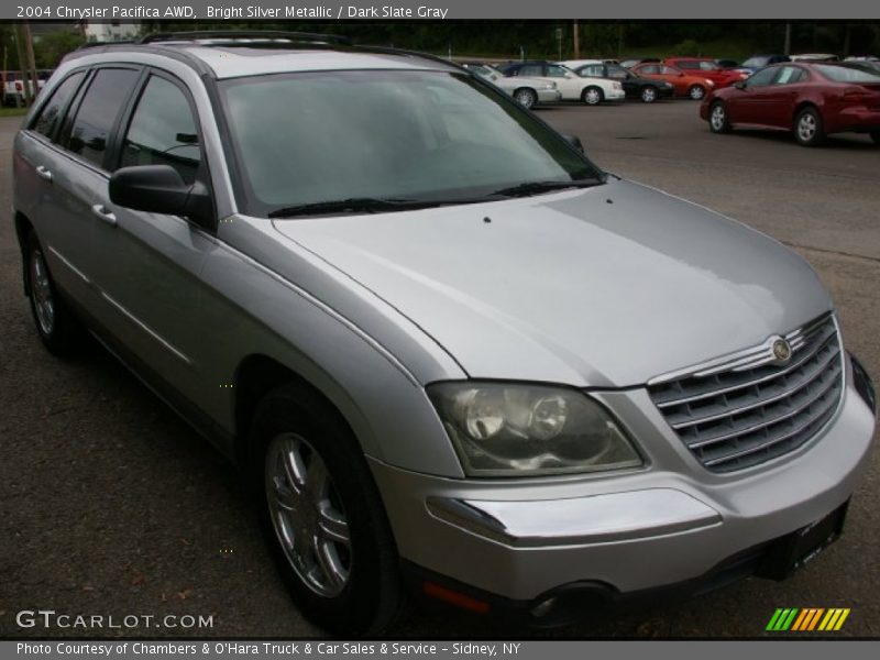 Bright Silver Metallic / Dark Slate Gray 2004 Chrysler Pacifica AWD