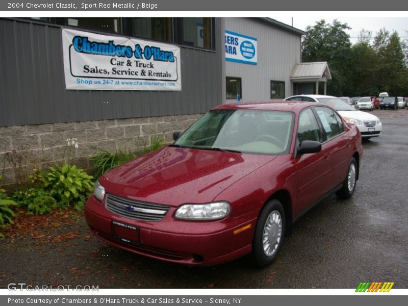 Sport Red Metallic / Beige 2004 Chevrolet Classic