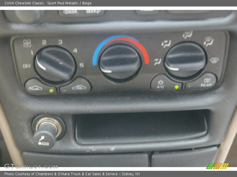Sport Red Metallic / Beige 2004 Chevrolet Classic