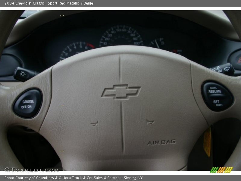 Sport Red Metallic / Beige 2004 Chevrolet Classic